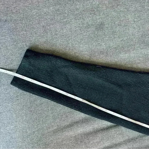 🎆 Vintage Miss Holly ski sweater size medium black teal pink winter mock neck - Picture 6 of 6